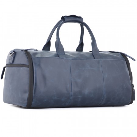 Кожаная сумка-портплед "Титан" (синий)