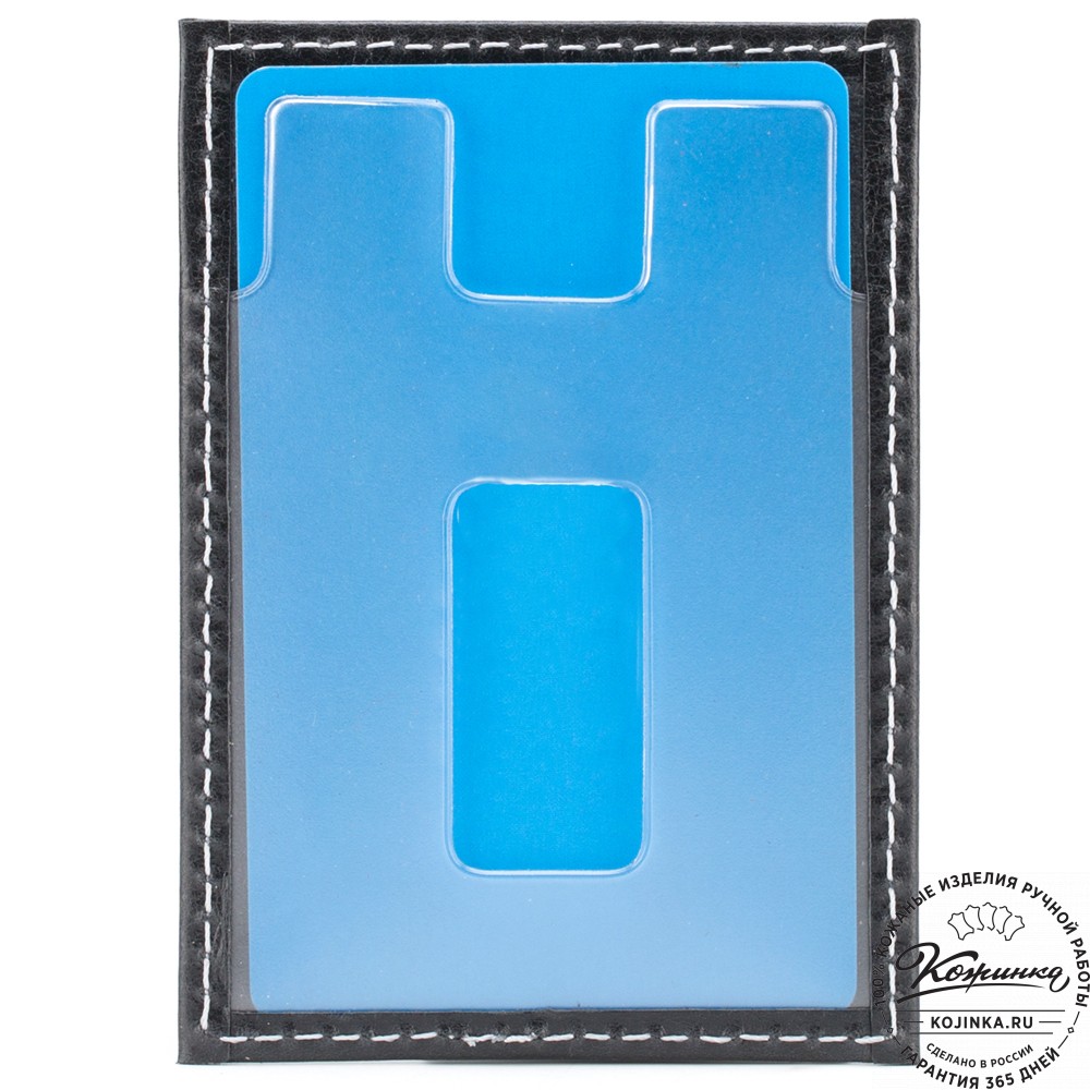 Футляр для карт "Корсика" (черный) 