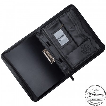 Папка для документов "Атташе" (чёрная)