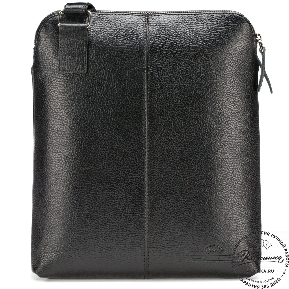 Кожаная сумка "Дороти" (чёрная)