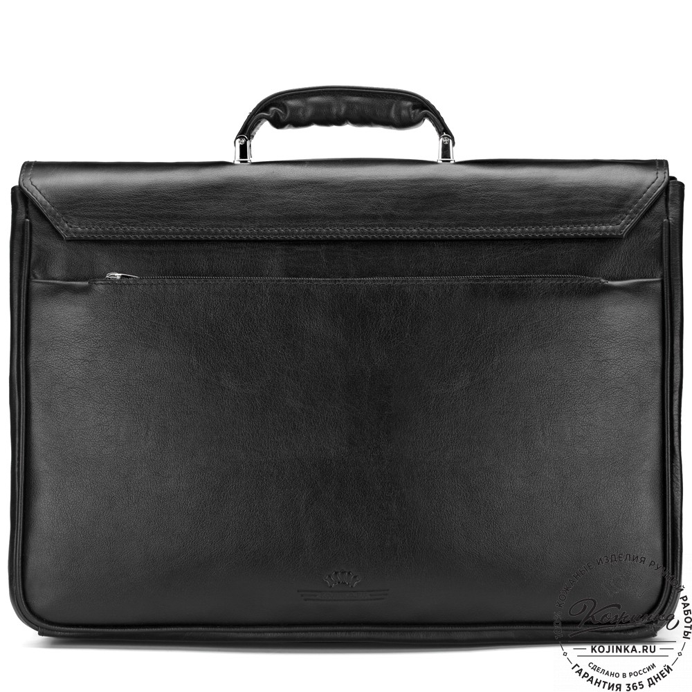 Кожаный портфель "Саймон" (черный)