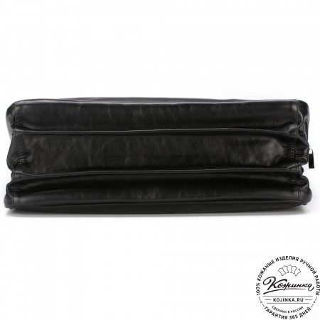 Кожаный портфель "Саймон" (черный)