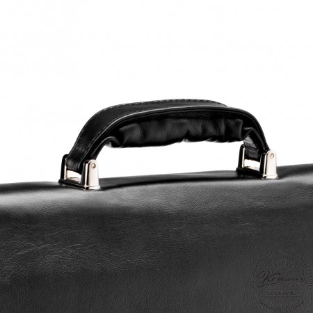 Кожаный портфель "Саймон" (черный)