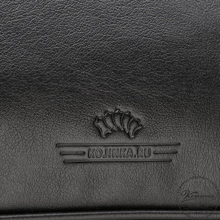 Кожаный портфель "Саймон" (черный)