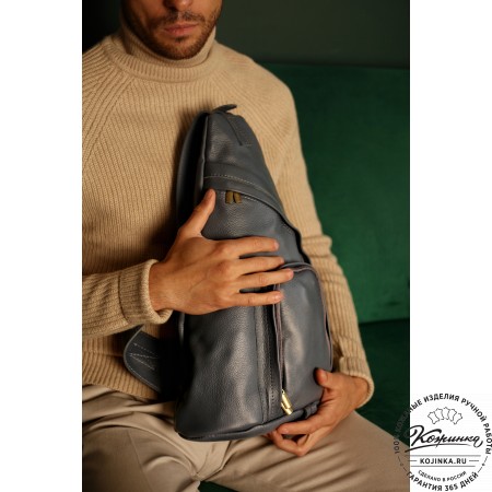 Кожаный рюкзак "Фобос" (орех)