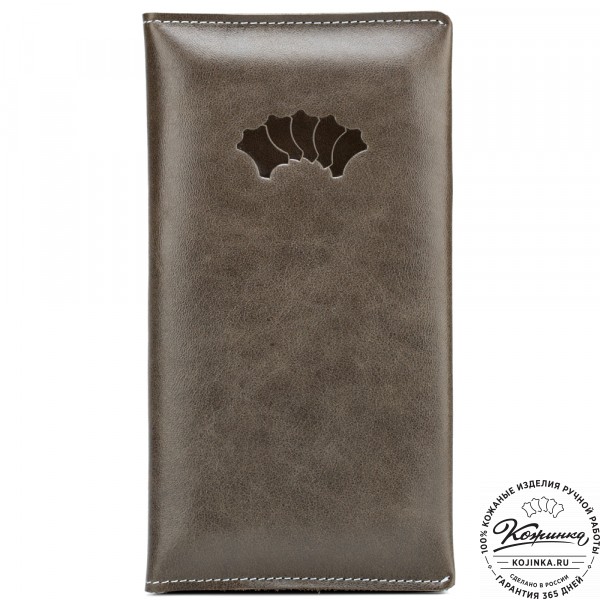 Кожаное портмоне Санкт-Петербург (оливковое). фото 1