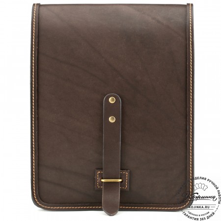 Кожаная сумка "Макар" (коричневая)