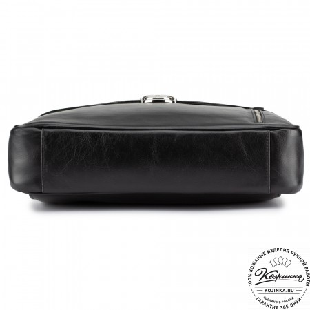Кожаный портфель "Аскольд" (черный)