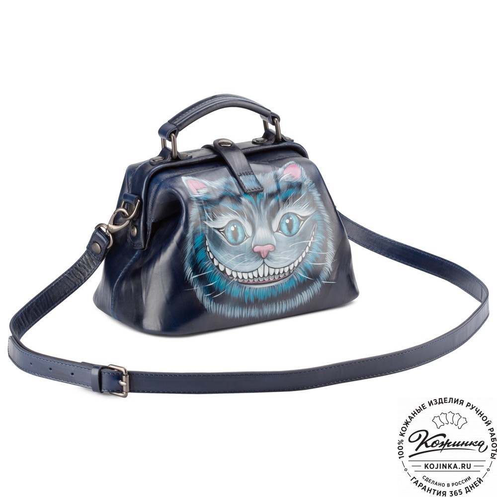 Сумка Фрейм "Чешир" (синяя)