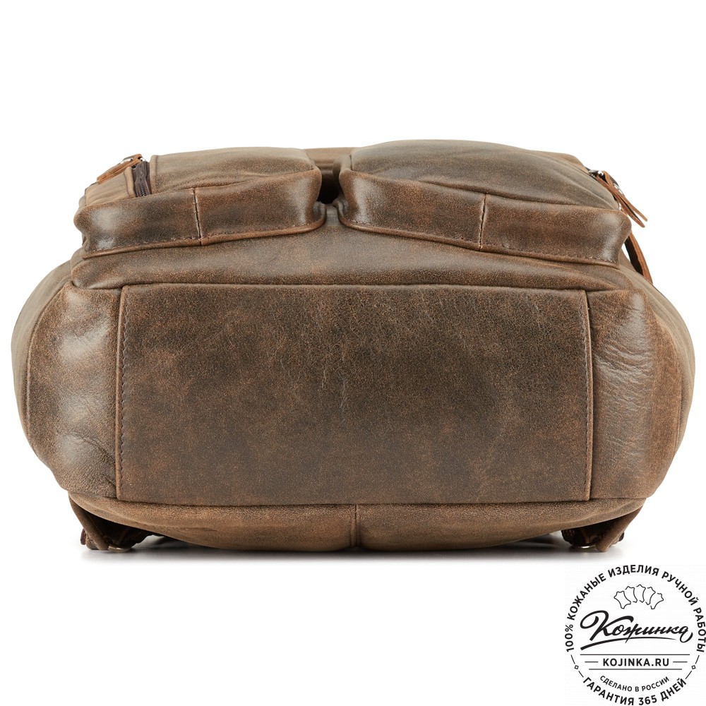 Кожаный рюкзак "Теодор" (коричневая наппа)