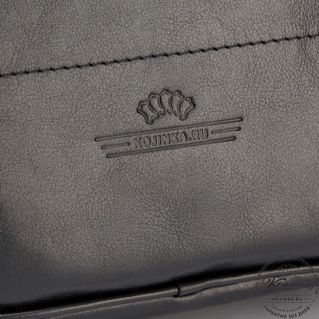 Кожаный рюкзак "Касандра" (чёрный)