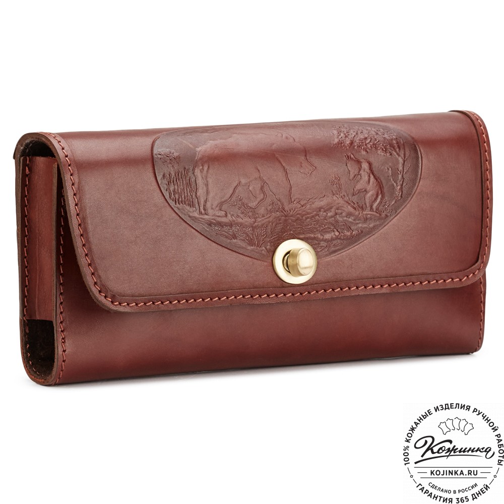 Кожаная рюмочница (коньяк)