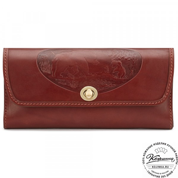 Кожаная рюмочница (коньяк). фото 1