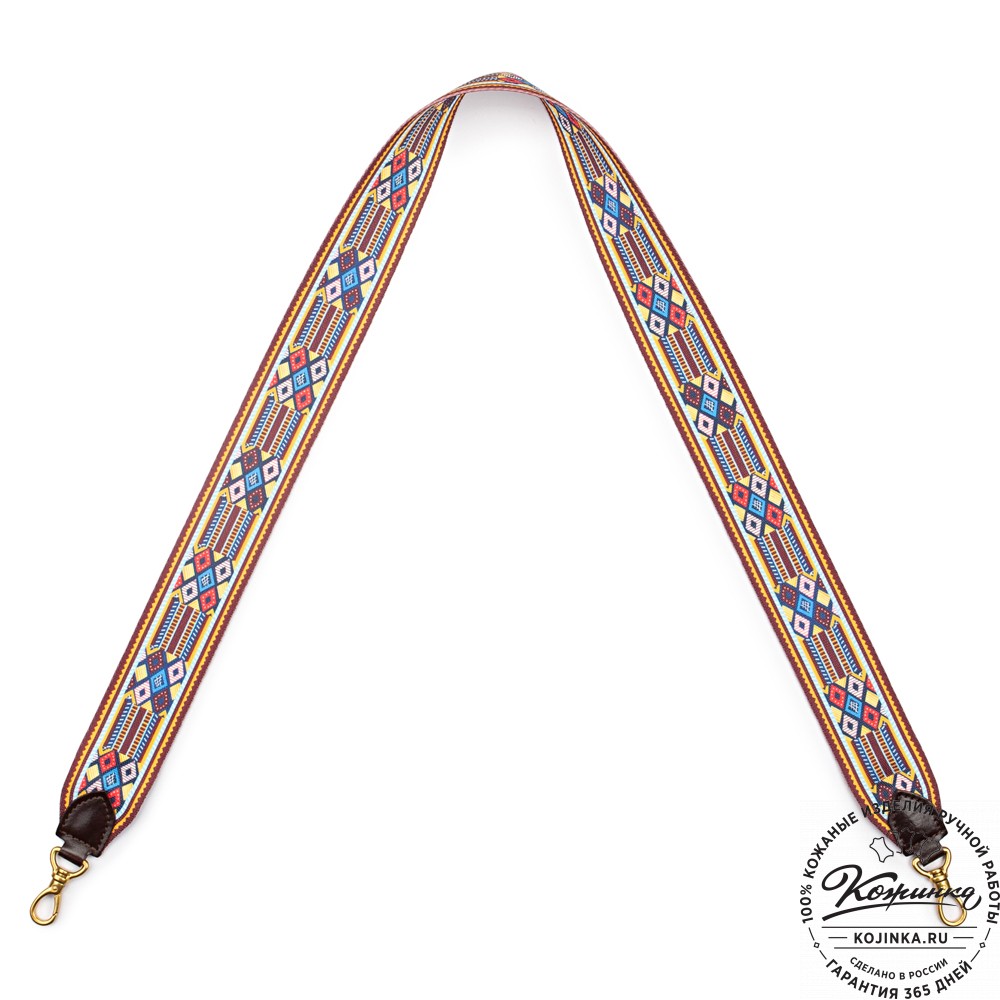 Цветной ремень-стропа (вариант № 6)