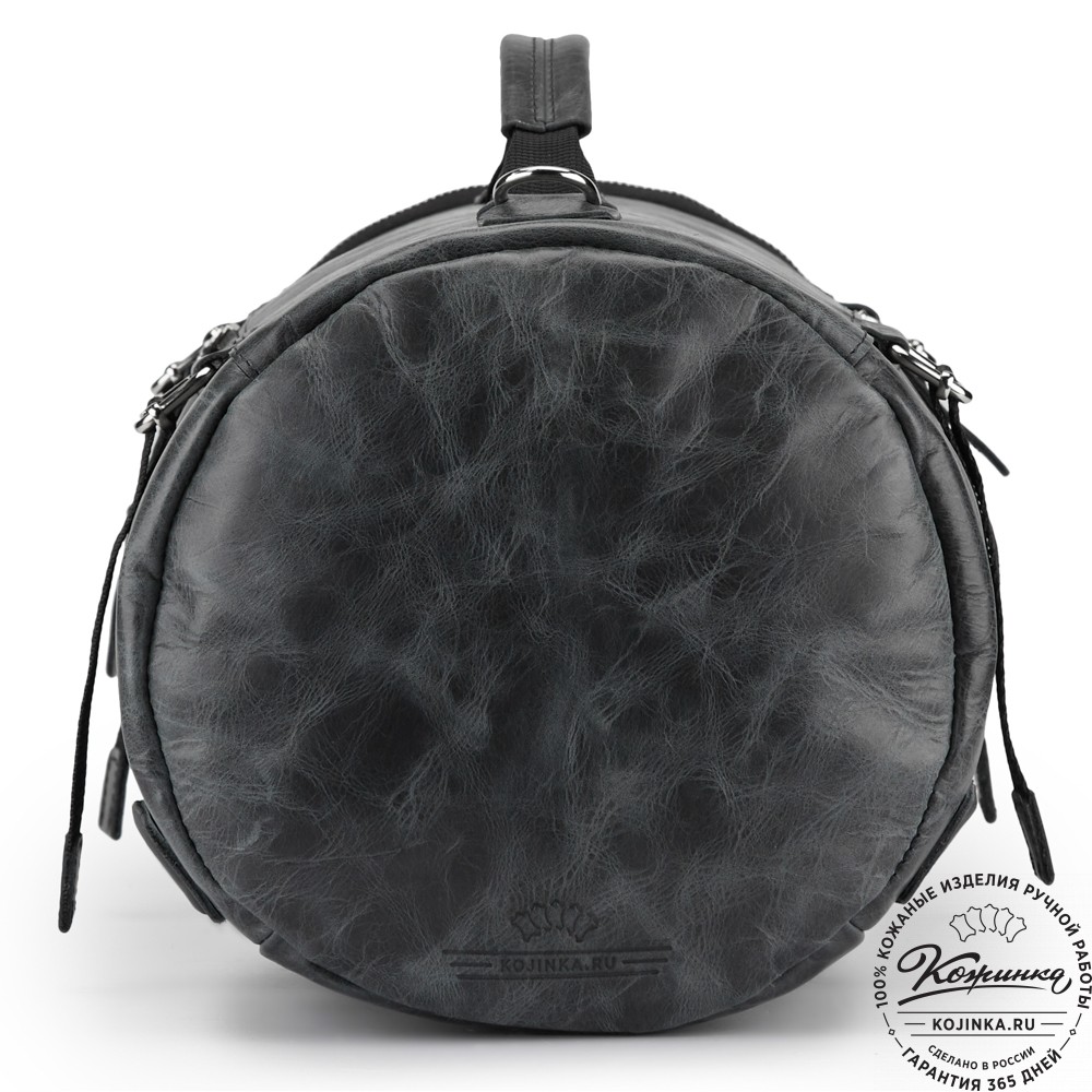 Кожаная сумка-трансформер "Скаут" (черный антик)