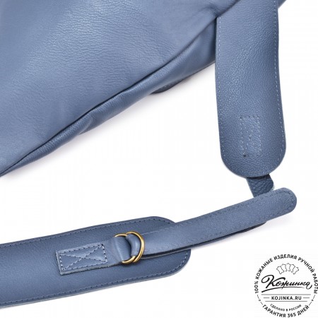 Кожаный рюкзак "Фобос" (джинс)