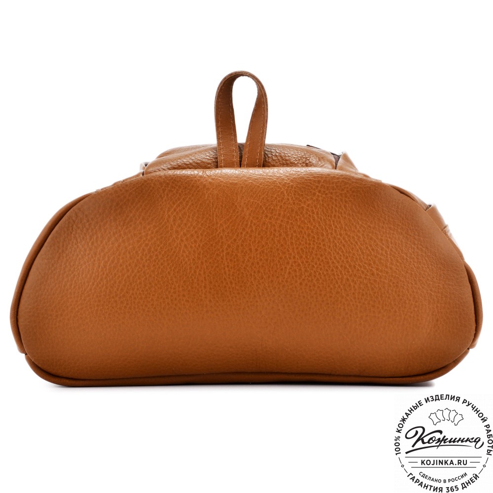 Кожаный рюкзак "Фобос" (орех)