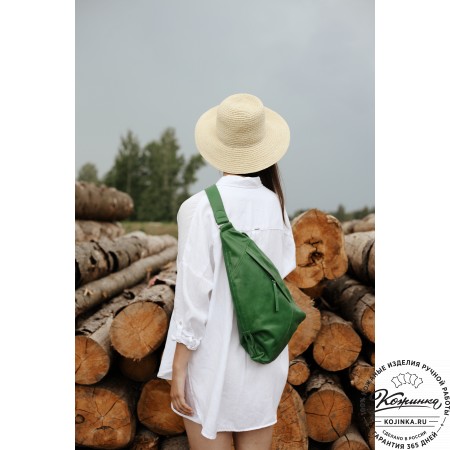 Кожаный рюкзак "Африка" (коричневый)