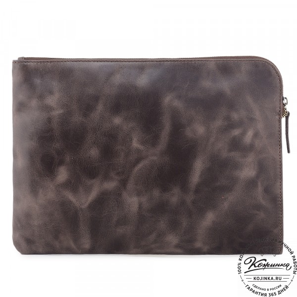  Кожаная папка для документов "Бэн" (темно-коричневый антик). фото 1