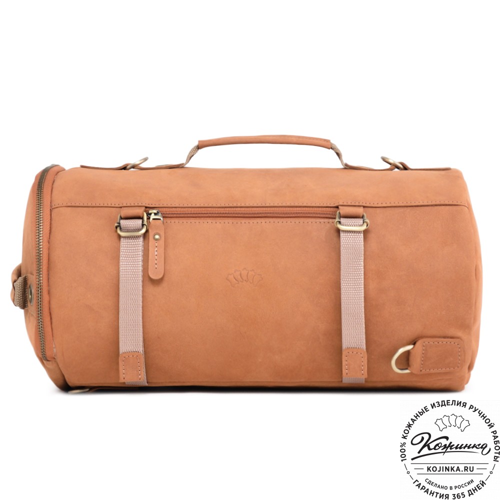  Кожаная сумка-трансформер "Скаут" (коричневый крейзи)