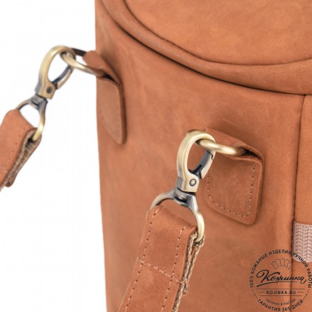  Кожаная сумка-трансформер "Скаут" (коричневый крейзи)