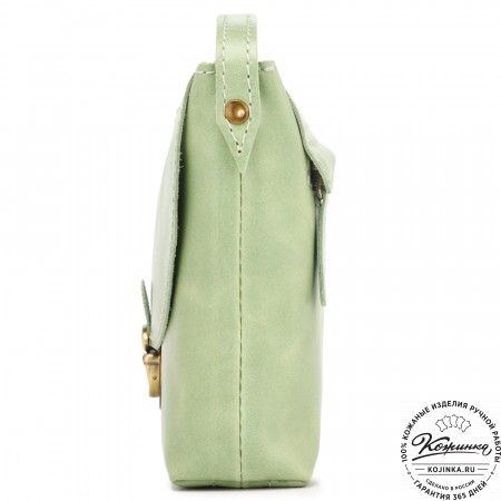  Кожаная сумка "Калифорния Нью" (мята)