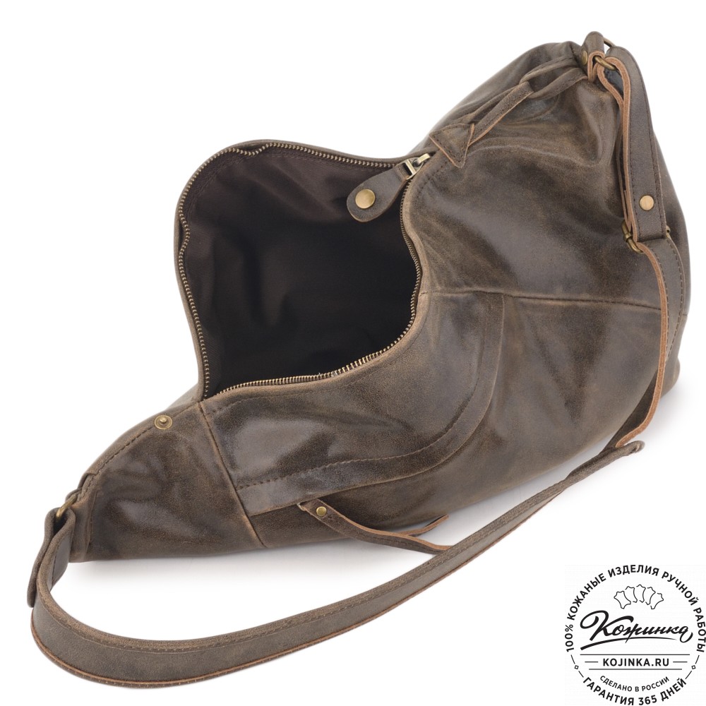 Кожаный рюкзак "Африка" (коричневый наппа)