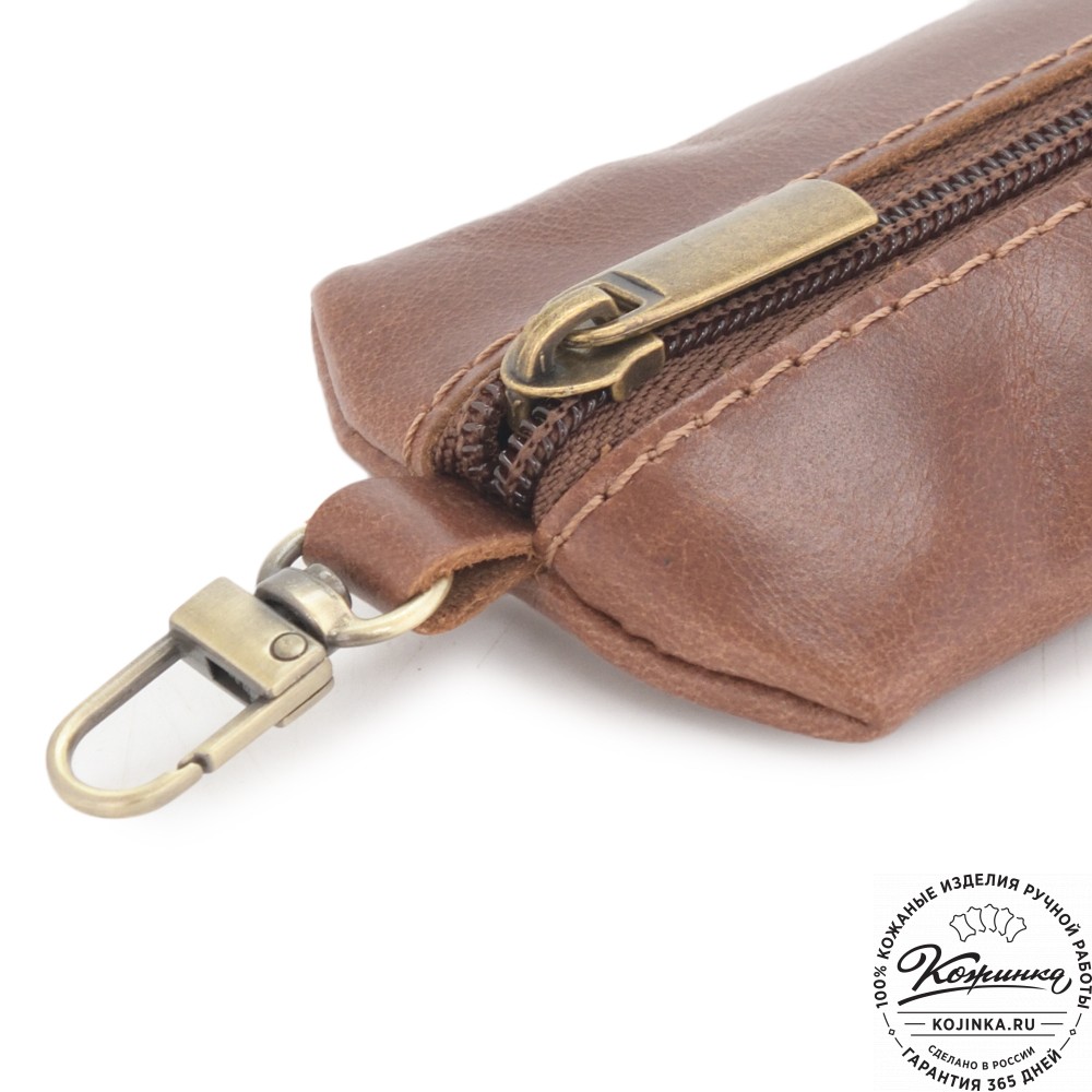 Женская кожаная сумка "Ванесса" (коньяк глянец)