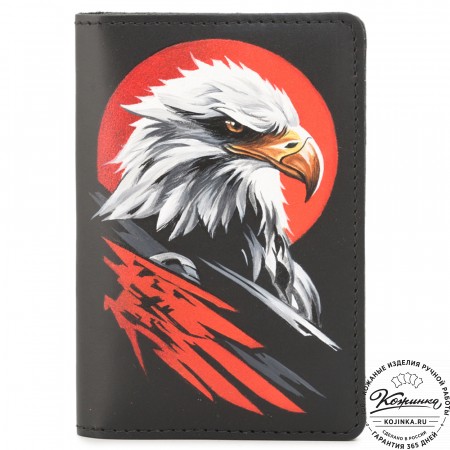 Кожаный бумажник для документов "Неаполь" "Орел"