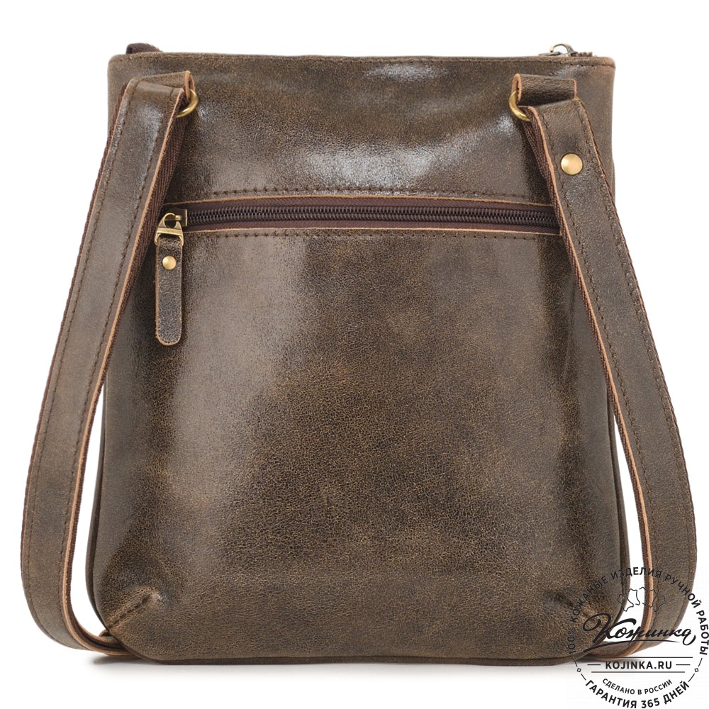 Мужская кожаная сумка "Говард" (коричневая наппа)