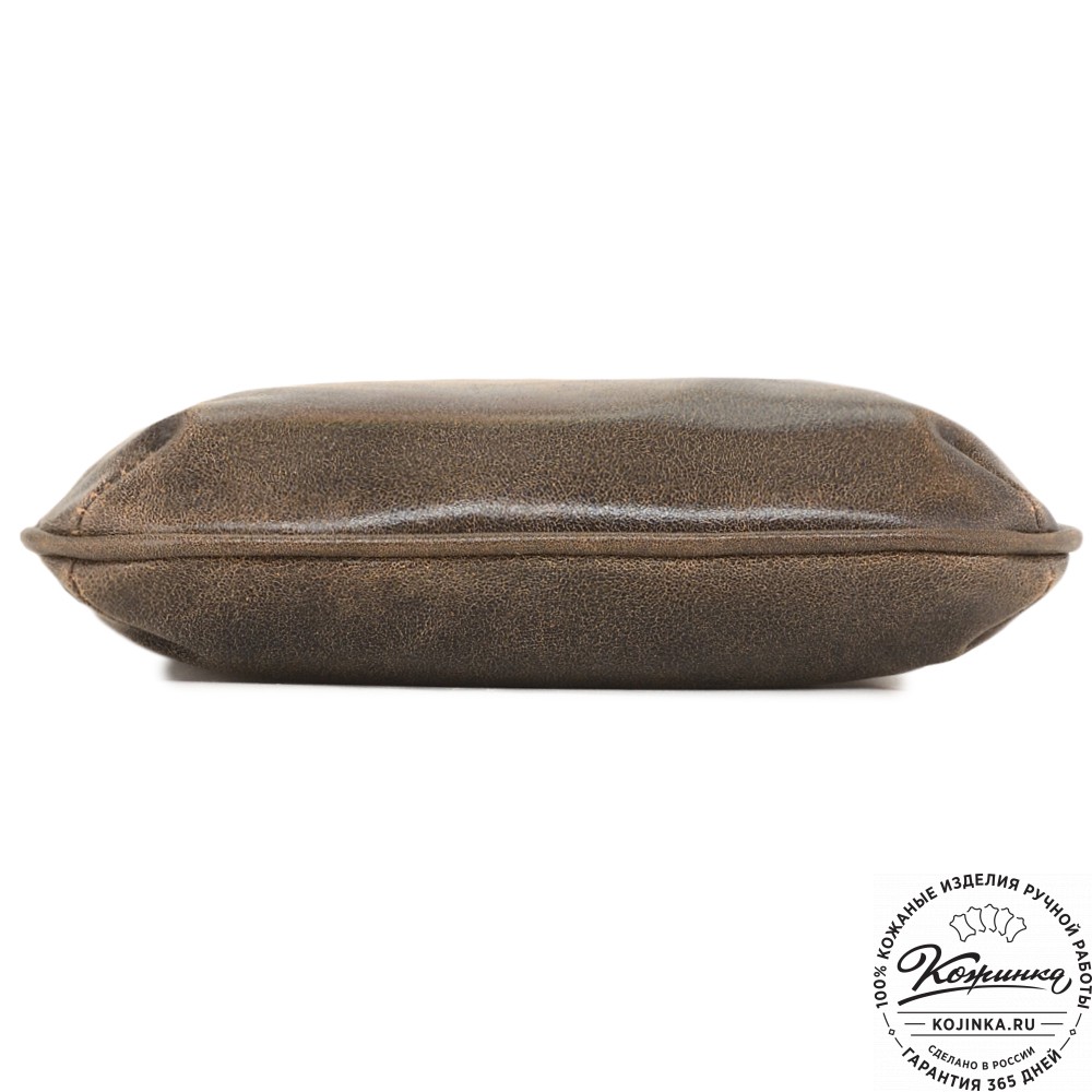 Мужская кожаная сумка "Говард" (коричневая наппа)