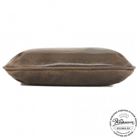 Мужская кожаная сумка "Говард" (коричневая наппа)