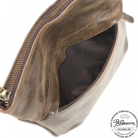 Мужская кожаная сумка "Говард" (коричневая наппа)