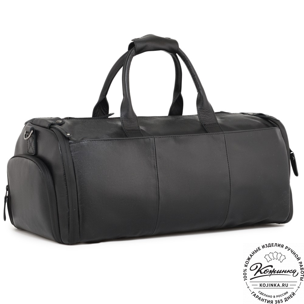 Кожаная сумка-портплед "Титан" (черный)