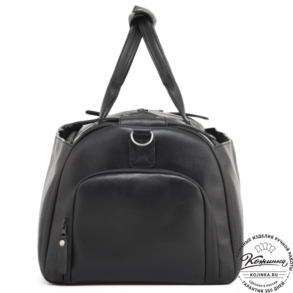 Кожаная сумка-портплед "Титан" (черный)