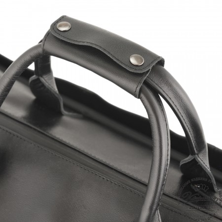 Кожаная сумка-портплед "Титан" (черный)