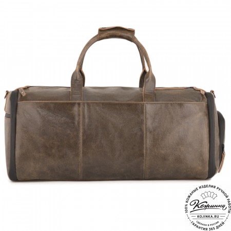 Кожаная сумка-портплед "Титан" (коричневая наппа)