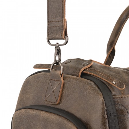 Кожаная сумка-портплед "Титан" (коричневая наппа)