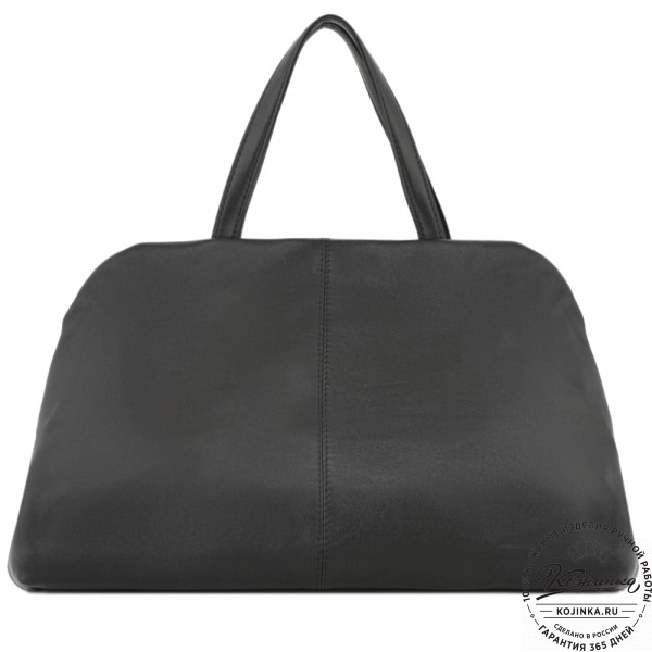 Женская кожаная сумка "Испания" (черная). фото 1