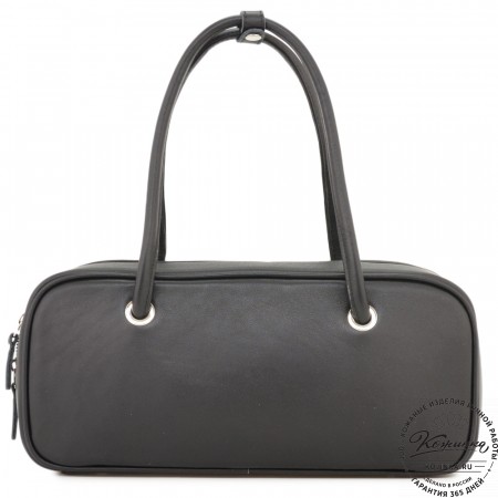 Женская кожаная сумка "Тамань" (черный)