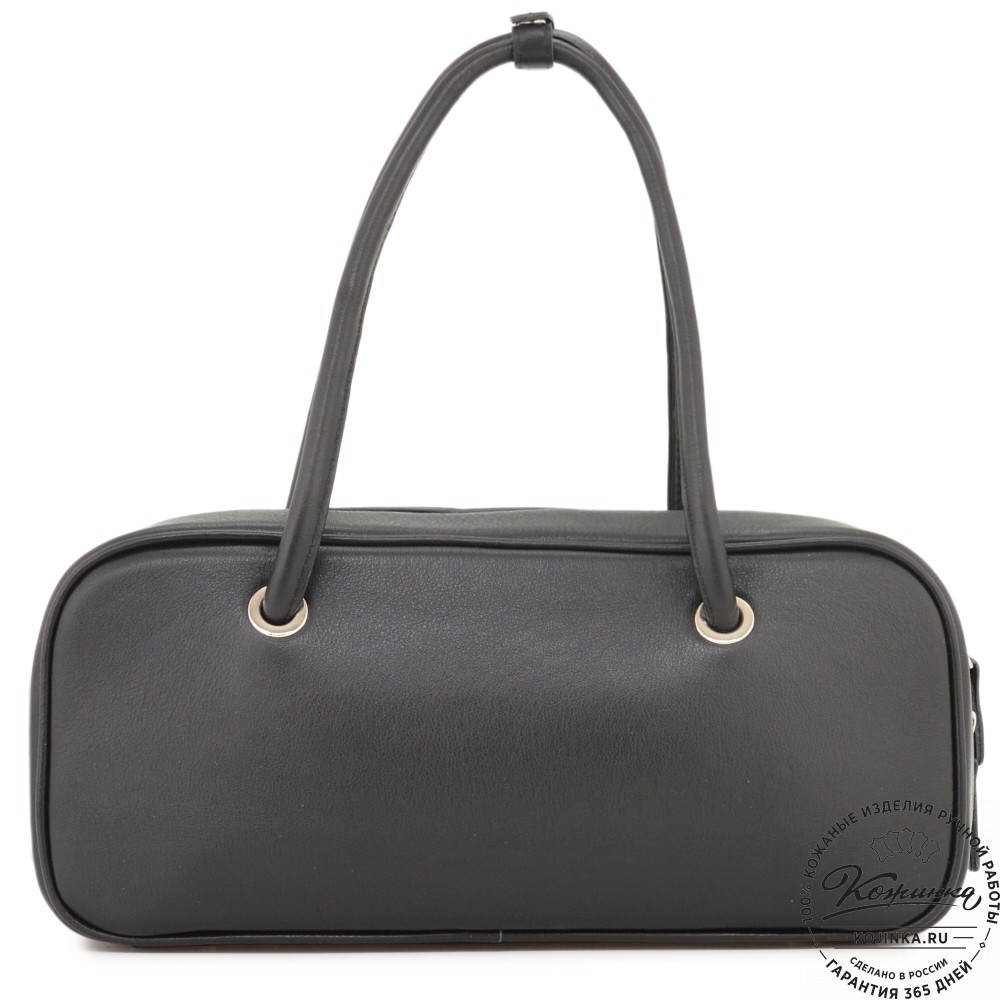 Женская кожаная сумка "Тамань" (черный)