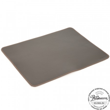 Бювар кожаный для рабочего стола (коньяк)