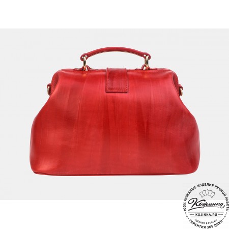 Сумка Фрейм Медиум "Унесенные ветром" (красная)