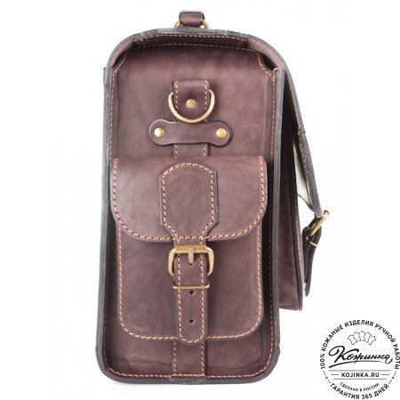 Кожаный портфель "Вояджер" (коричневый)