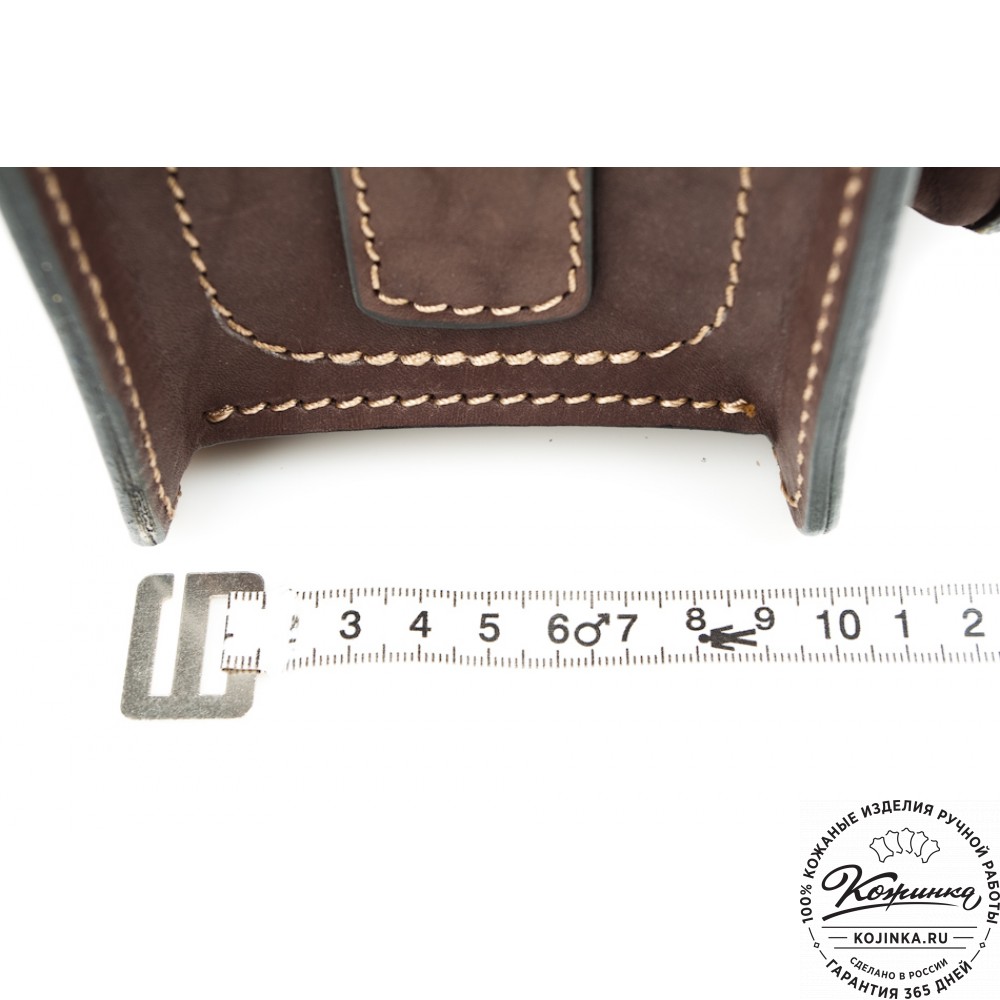 Кожаный портфель "Француз" (коричневый)